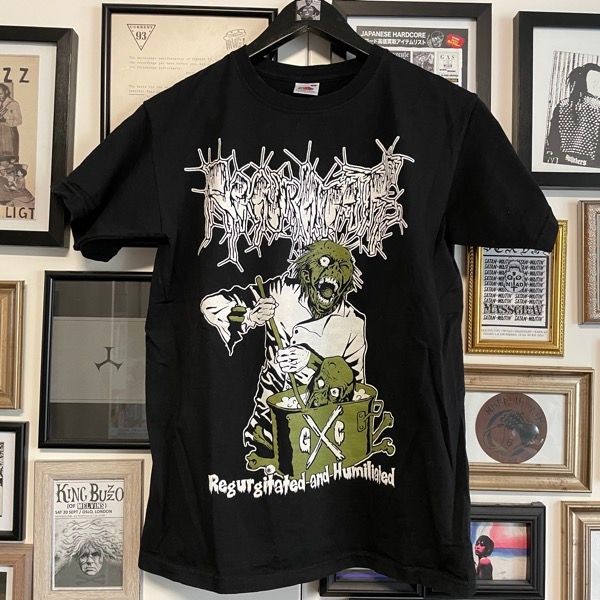REGURGITATE Regurgitated and Humiliated (S) (USED) T-SHIRT