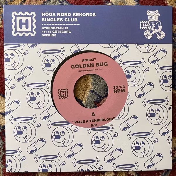 GOLDEN BUG Viaje A Tenderloin (Höga Nord - Sweden original) (NM) 7"