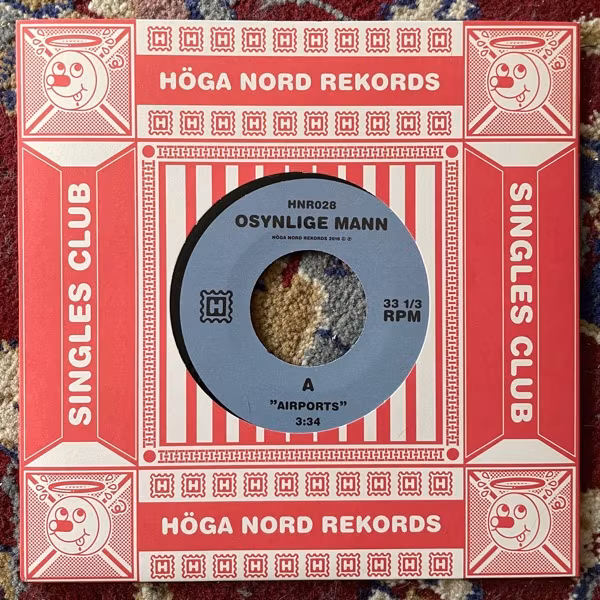 OSYNLIGE MANN Airports (Höga Nord - Sweden original) (NM) 7"