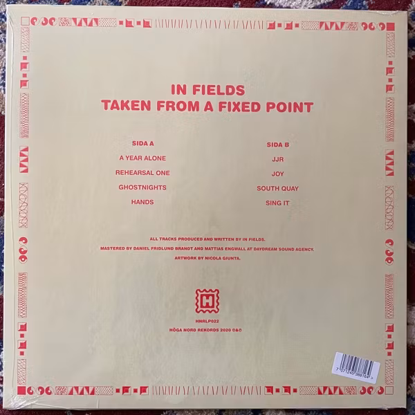 IN FIELDS Taken From A Fixed Point (Höga Nord - Sweden original) (SS) LP
