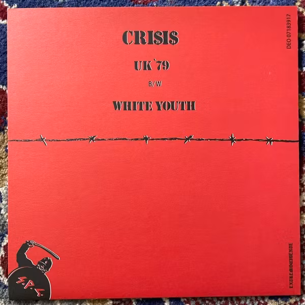 CRISIS UK '79 (Red vinyl) (Extremocidente - Portugal reissue) (NM) 7"