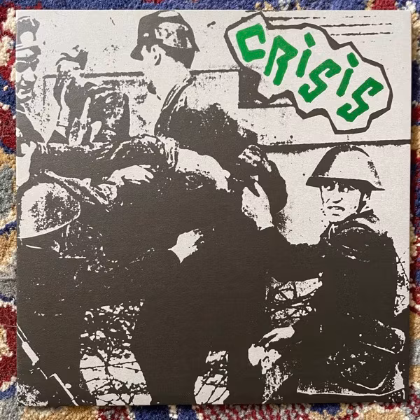 CRISIS Alienation (Clear vinyl) (Extremocidente - Portugal reissue) (NM) 7"