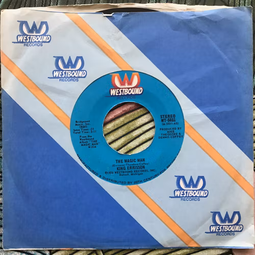KING ERRISSON The Magic Man (Westbound - USA original) (VG+) 7"