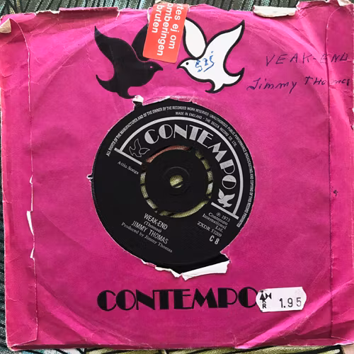 JIMMY THOMAS All God's Children (Contempo - UK original) (G/VG) 7"