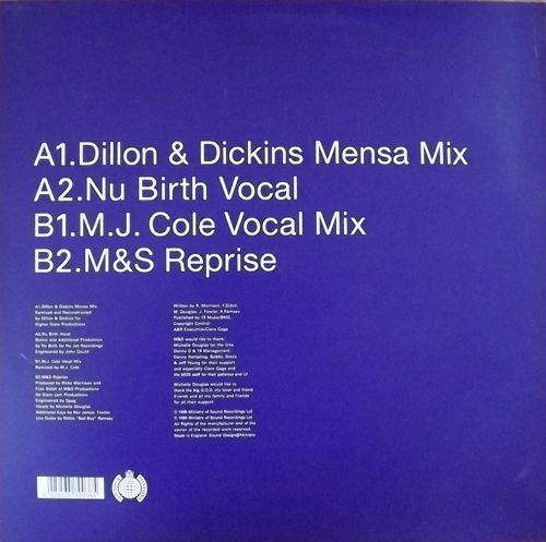 STATE OF MIND This Is It > Pt.2 (Ministry of Sound - UK original) (EX) 12" EP