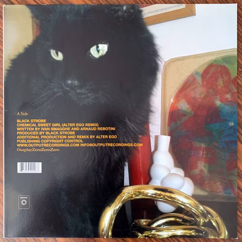 BLACK STROBE / CAPTAIN COMATOSE OutPlay Zero Zero Zero (Output - Germany original) (EX) 12"