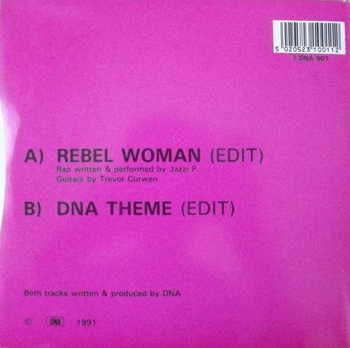 DNA Rebel Woman (DNA - UK original) (VG+/EX) 7"