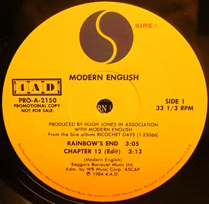 MODERN ENGLISH Rainbow's End (Promo) (Sire - USA original) (G/EX) 12"