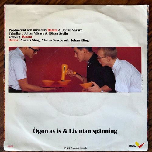 RATATA Ögon Av Is (Stranded - Sweden original) (VG/VG+) 7"
