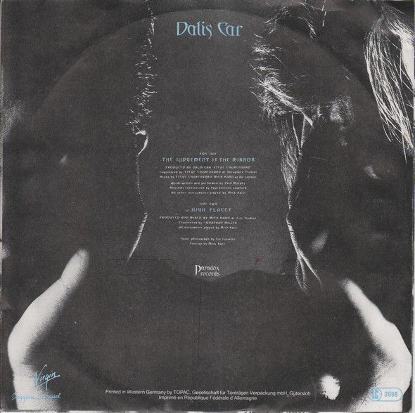 DALIS CAR The Judgement Is The Mirror (Virgin - Europe original) (VG+) 7"