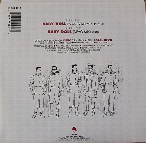 DEVO Baby Doll (Enigma - USA original) (EX/NM) 7"