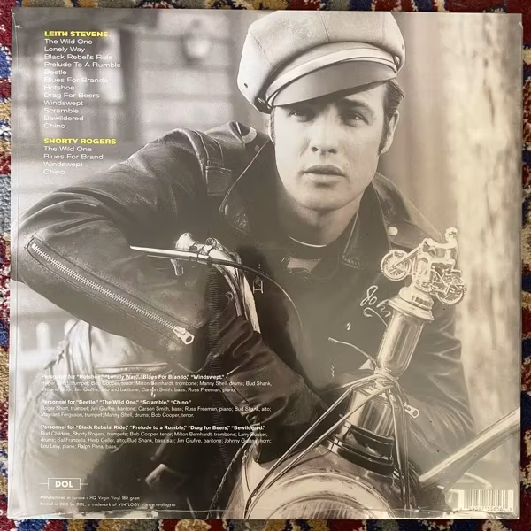 SOUNDTRACK Leith Stevens, Shorty Rogers – The Wild One (DOL - Europe reissue) (SS) LP