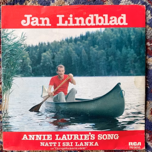 JAN LINDBLAD Annie Laurie's Song (RCA - Sweden original) (VG) 7"