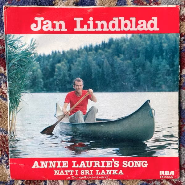 JAN LINDBLAD Annie Laurie's Song (RCA - Sweden original) (VG) 7"