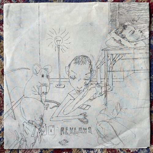 REVLON 9 Sharks (Crushed By Heart - Sweden original) (VG+/EX) 7"