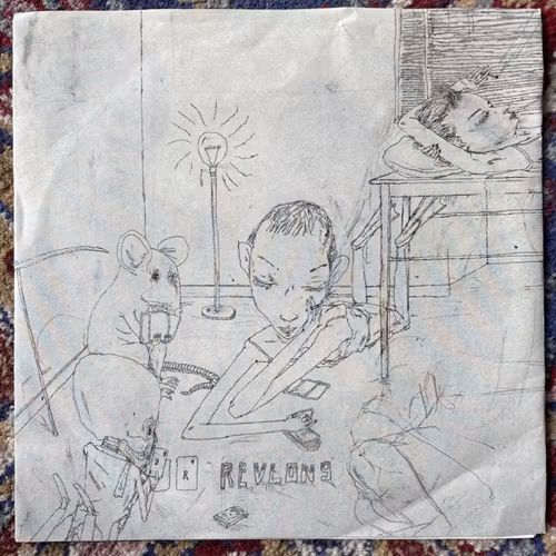 REVLON 9 Sharks (Crushed By Heart - Sweden original) (VG+/EX) 7"