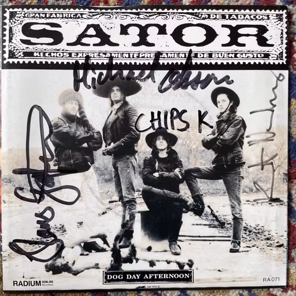 SATOR Hello Hello! It's Good To Be Back (Signed) (Radium 226.05 - Sweden original) (EX) 7"