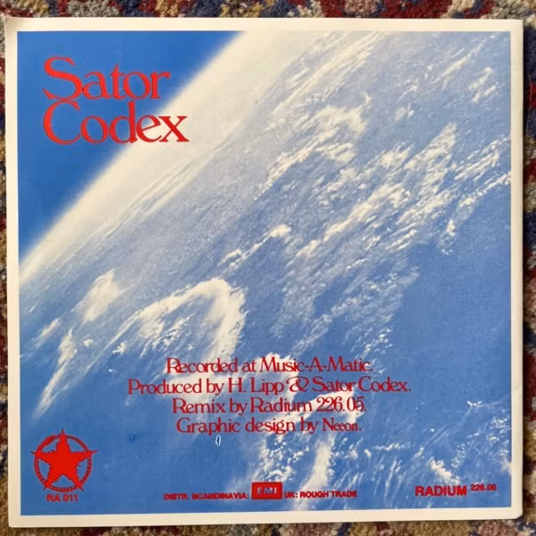 SATOR CODEX Leech (Radium 226.05 - Sweden original) (EX) 7"