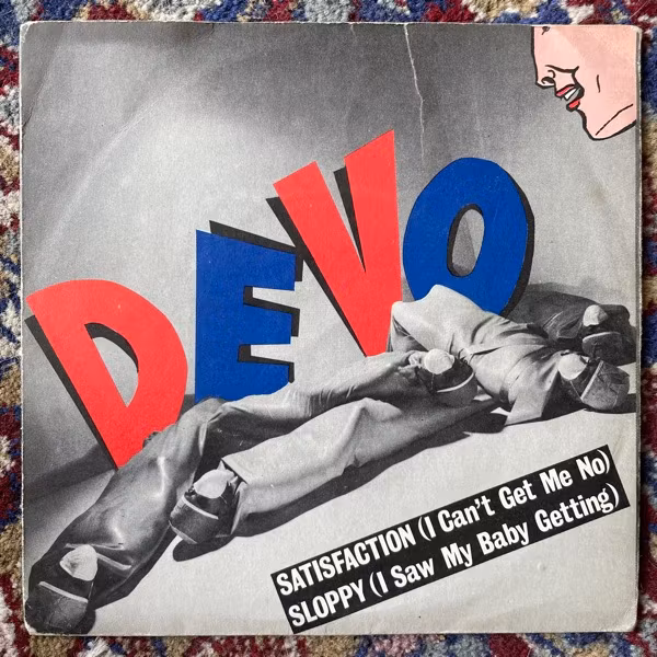 DEVO Satisfaction(I Can`t Get Me No) (Stiff - Scandinavia original) (VG) 7"
