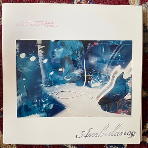 AMBULANCE LTD Active Ingredients: 4 Songs On Two 7" Records (TVT - UK original) (EX) 2x7"