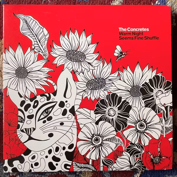CONCRETES, the Warm Night (Licking Fingers - UK original) (EX/NM) 2x7"