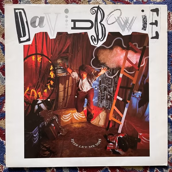 DAVID BOWIE Never Let Me Down (EMI - UK original) (VG+/VG) LP