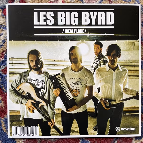 PAPER / LES BIG BYRD Back To Bagarmossen / Ideal Plane (Novoton - Sweden original) (EX) 7"