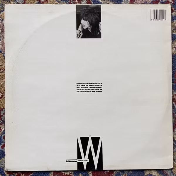 LYDIA LUNCH Oral Fixation (Widowspeak - USA original) (VG/VG+) LP