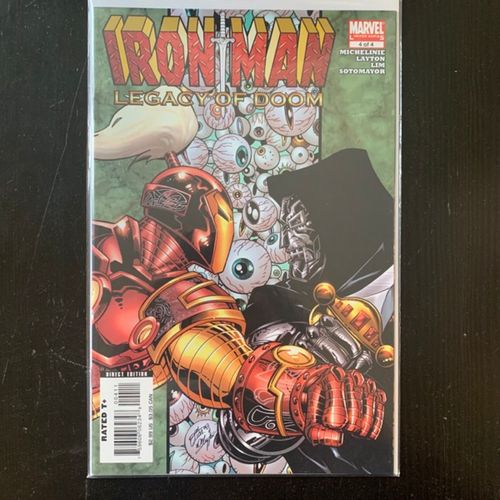 IRONMAN: Legacy of Doom #4 2008 Marvel Comics