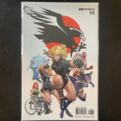 BIRD OF PREY #8 2011 DC Comics
