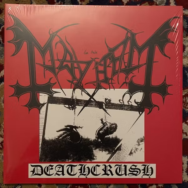 MAYHEM Deathcrush (Back on Black - UK reissue) (NM) 12" EP