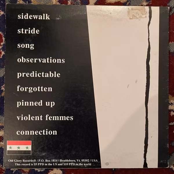 AVAIL Live At The King's Head Inn (Old Glory - USA original) (VG) 10"