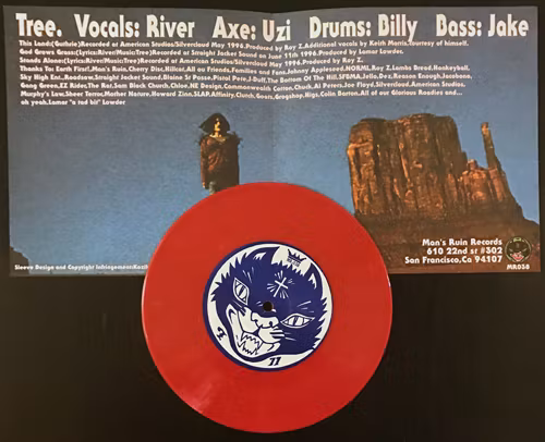 TREE This Land (Red vinyl) (Man's Ruin - USA original) (EX) 7"