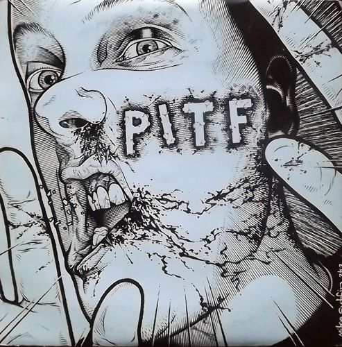 PUNCH IN THE FACE Punch In The Face !!! (Lingua Armada Discos - USA 2nd press) (EX/VG+) 7"