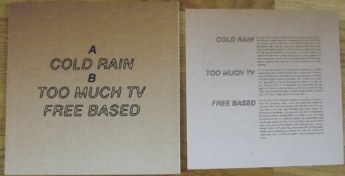 COMADRE Cold Rain (Vitriol - USA original) (EX) 7"