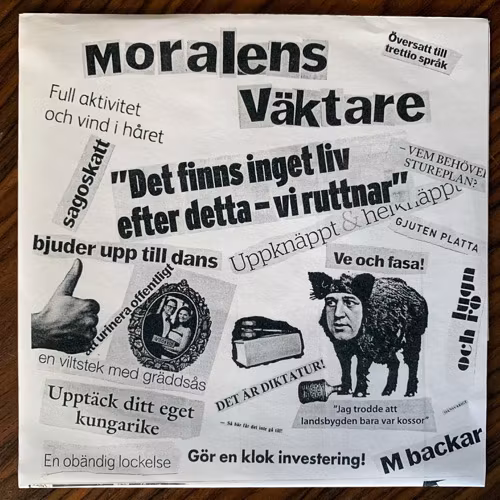 MORALENS VÄKTARE Jag Är Ett Djur (Ken Rock - Sweden original) (EX) 7"