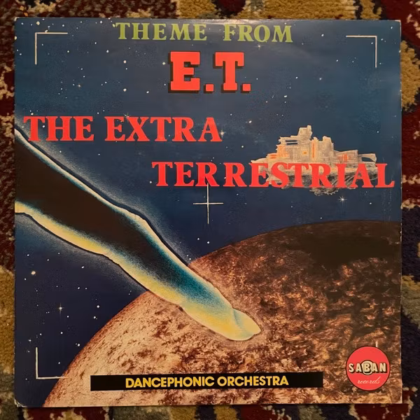DANCEPHONIC ORCHESTRA Theme From "E.T." The Extra Terrestrial (CBS - Europe original) (VG/VG+) 7"