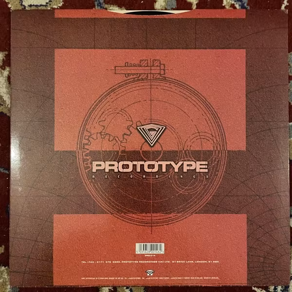 ED RUSH, OPTICAL & FIERCE Cutslo (Lokuste Mix) / Alien Girl (Prototype - UK original) (VG+) 12"