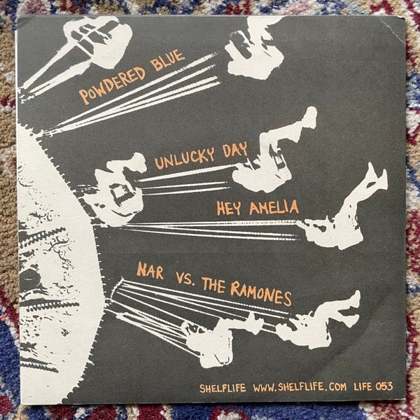 FRENCHMEN, the Powdered Blue (Shelflife - USA original) (VG+/EX) 7"