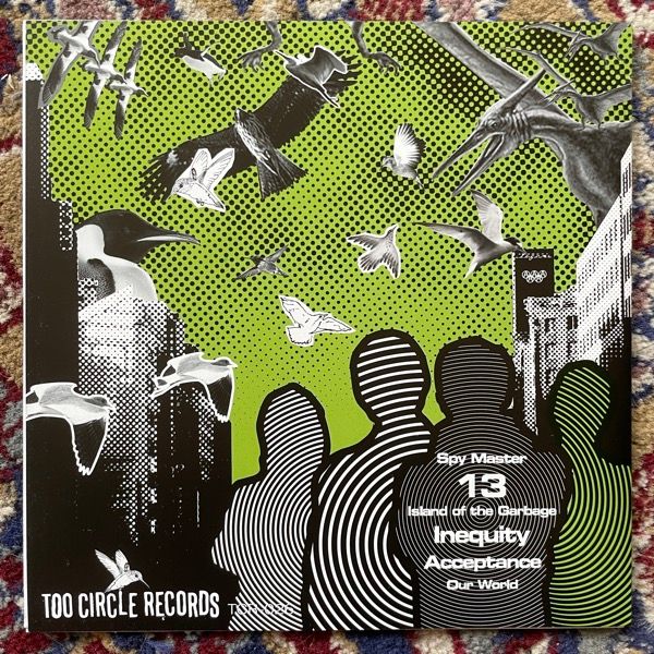 SPY MASTER A Lost Bird e.p. (Yellow vinyl) (Too Circle - Japan original) (EX/NM) 7"