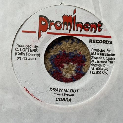MAD COBRA Draw Mi Out (Prominent - Jamaica original) (VG) 7"