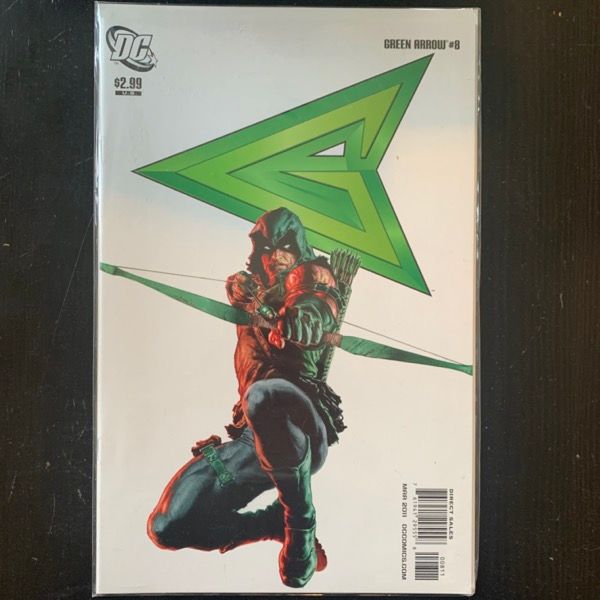GREEN ARROW #8 2011 DC Comics
