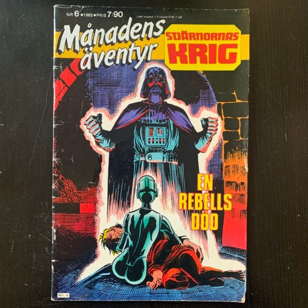 MÅNADENS ÄVENTYR #6 1985 Stjärnornas Kring (Star Wars)