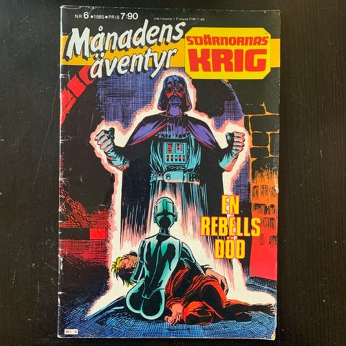 MÅNADENS ÄVENTYR #6 1985 Stjärnornas Kring (Star Wars)