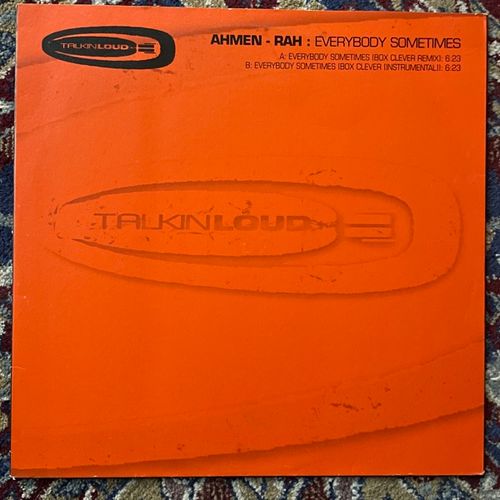 AHMEN - RAH Everybody Sometimes (Talkin' Loud - UK original) (VG+) 12"