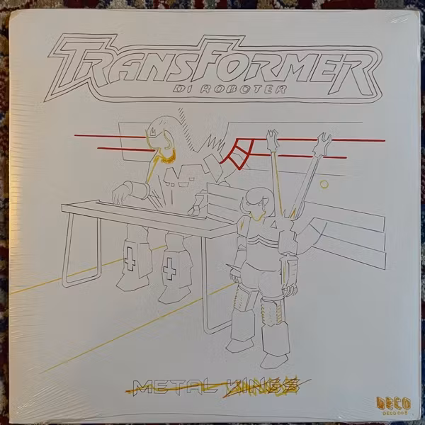 TRANSFORMER DI ROBOTER Metal Kings (Deco - Germany original) (SS) 12"