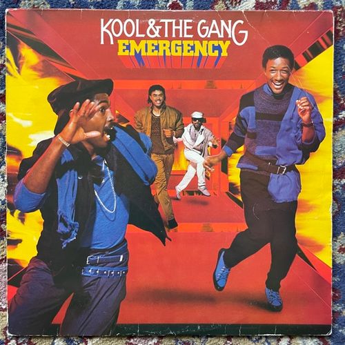 KOOL & THE GANG Emergency (De-Lite - Scandinavia original) (VG-) LP