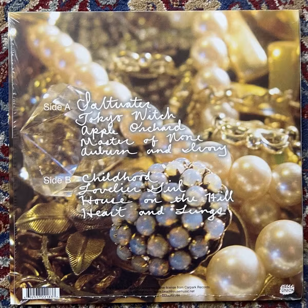 BEACH HOUSE Beach House (White vinyl) (Bella Union - UK 2012 reissue) (NM) LP+CD