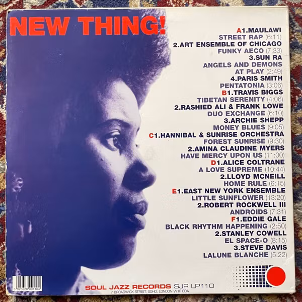 VARIOUS New Thing! (Soul Jazz - UK original) (VG) 3LP