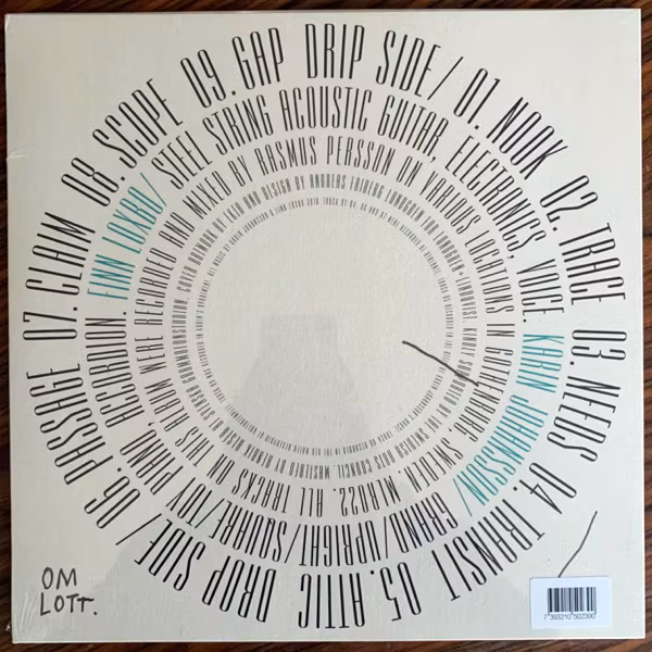 FINN LOXBO, KARIN JOHANSSON Vent (Omlott - Sweden original) (NEW) LP